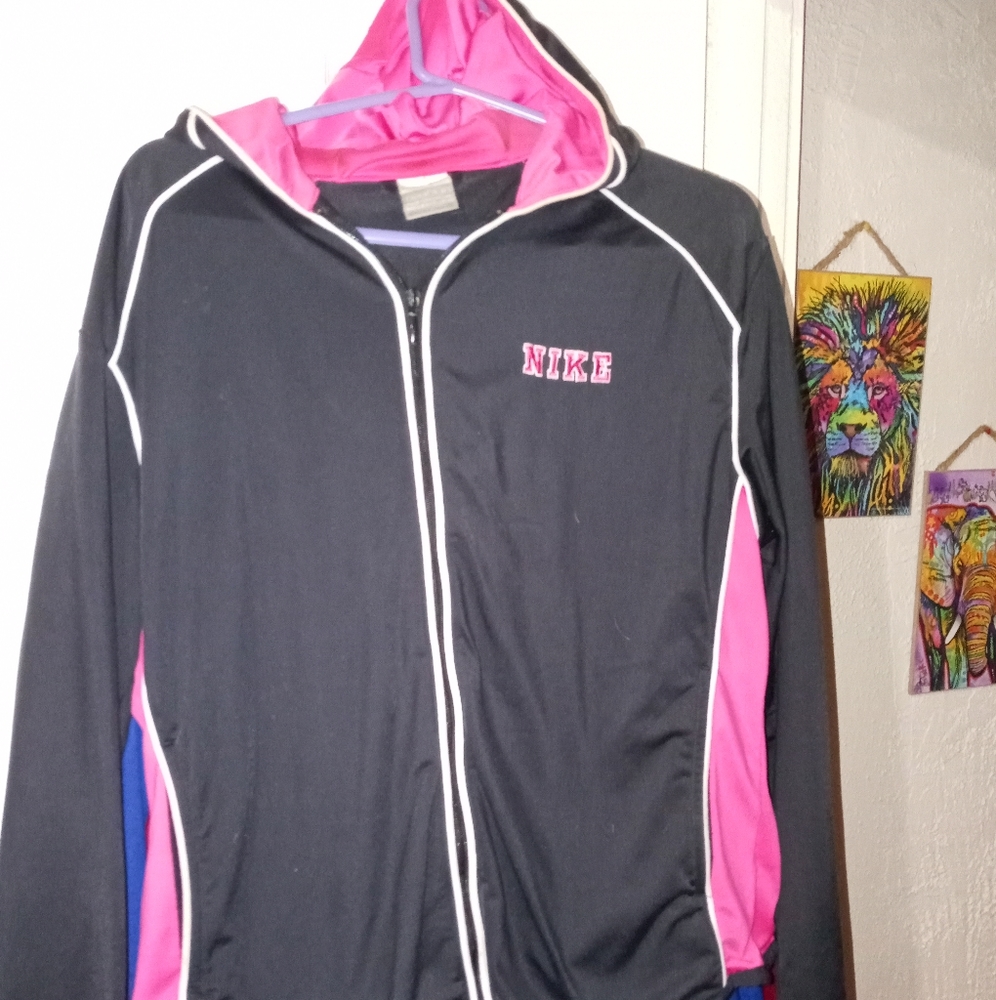 Nike hot pink jacket active